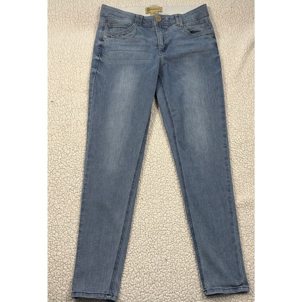 Democracy Women's Jeans Size 10 Blue Denim, AB Technology, Stretch Bell Bottom. - Picture 3 of 8